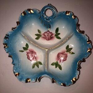 - Vintage Blue Serving Dish